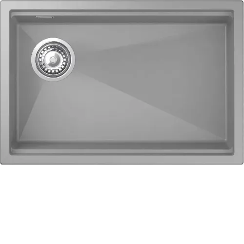 Кухонная мойка RIVELATO LINO 654-L grigio metallizz