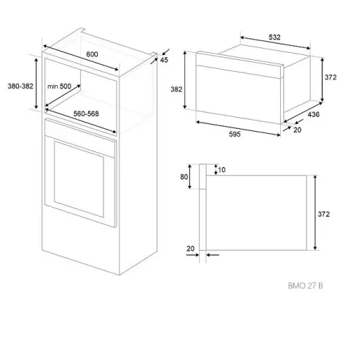 Микроволновая печь ZIGMUND & SHTAIN BMO 27 B
