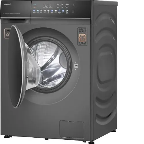 Стиральная машина WEISSGAUFF WM 62210 Direct Drive Touch Inverter Steam Grey