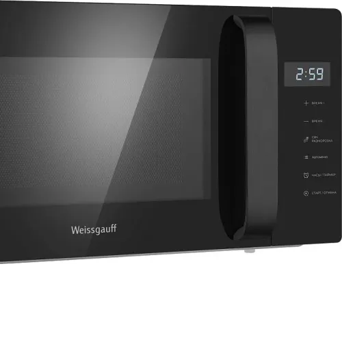 Микроволновая печь WEISSGAUFF MWO-330 Black Glass