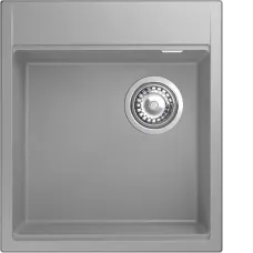 Кухонная мойка RIVELATO TESORO 455-R grigio metallizz