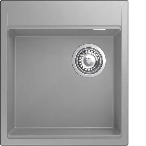 Кухонная мойка RIVELATO TESORO 455-R grigio metallizz