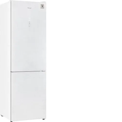 Холодильник WEISSGAUFF WRK 2000 Total NoFrost Inverter White Rock Glass