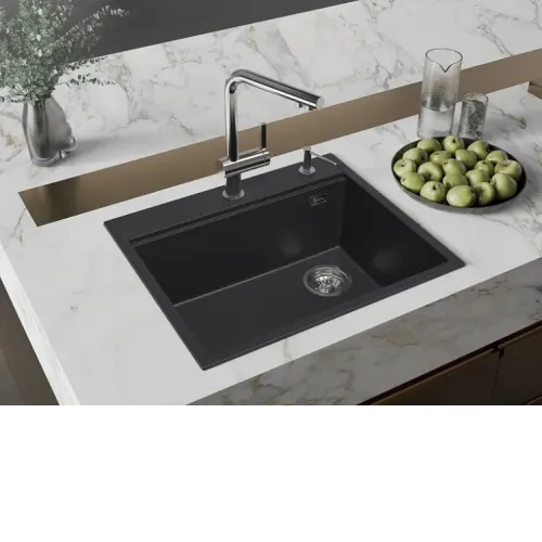 Кухонная мойка RIVELATO TESORO 605-R antracite