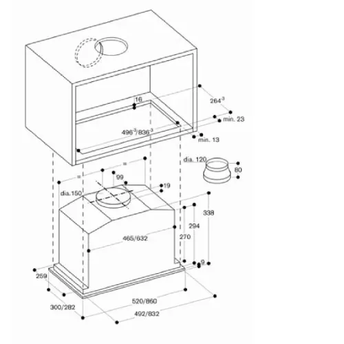 Вытяжка GAGGENAU AC200161