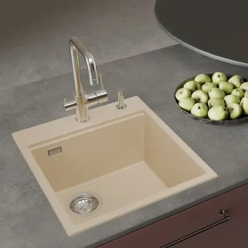 Кухонная мойка RIVELATO TESORO 455-L beige scuro