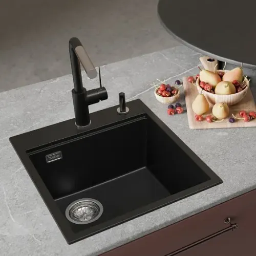 Кухонная мойка RIVELATO TESORO 455-L nero