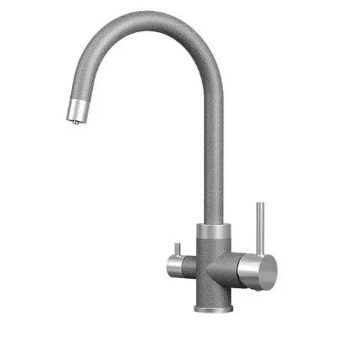 Смеситель GRANULA 5169 графит