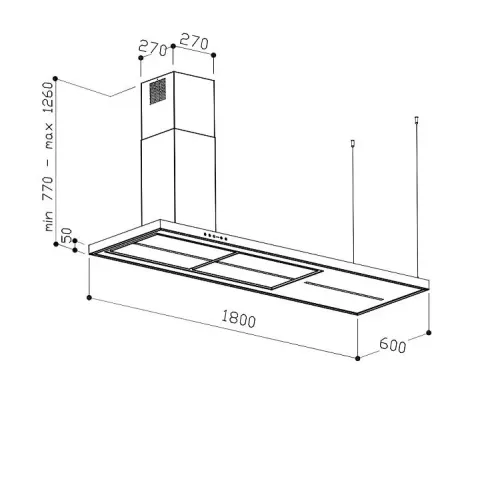 Вытяжка SIRIUS SIL 37 TC IX