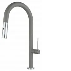 Смеситель RIVELATO Asti grigio metallizzato cromo