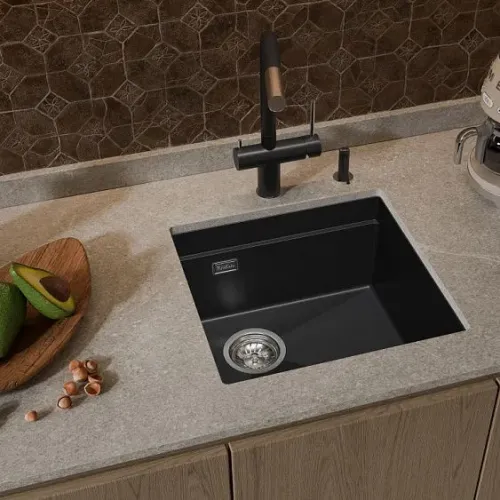 Кухонная мойка RIVELATO LINO 454-L antracite