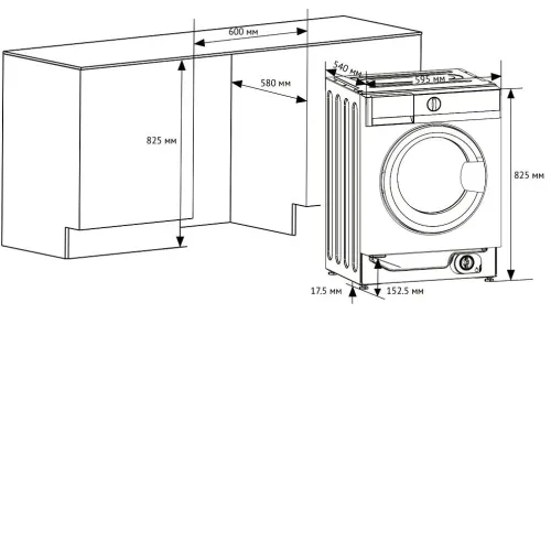 Стиральная машина KUPPERSBERG WDM 542