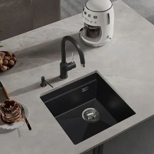 Кухонная мойка RIVELATO LINO 454-R antracite