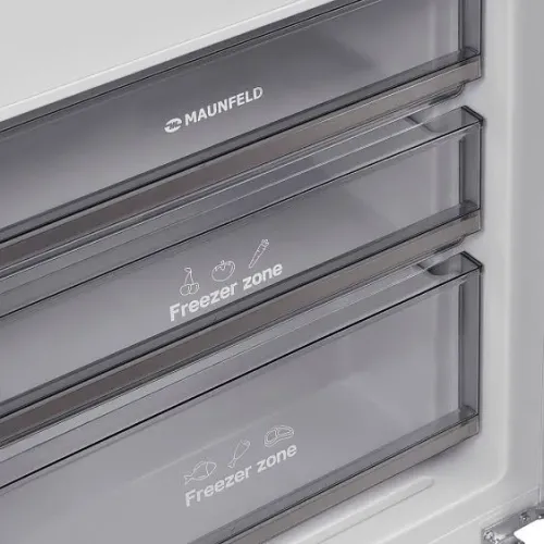 Холодильник MAUNFELD MBF193NFW1GR Inverter