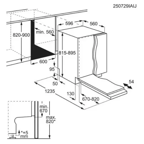 Посудомоечная машина AEG GI8200X5TN