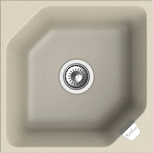 Кухонная мойка RIVELATO LOCUS 50 beige scuro