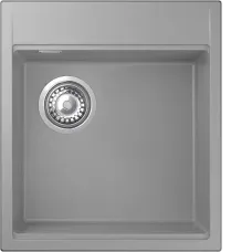 Кухонная мойка RIVELATO TESORO 455-L grigio metallizz
