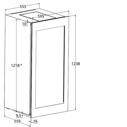 Винный шкаф CASO WineDeluxe WD 60