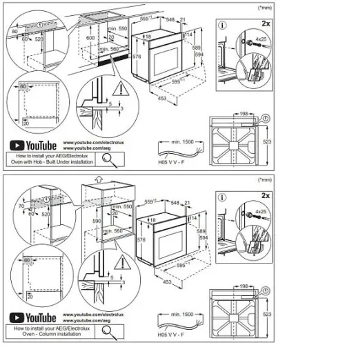Духовой шкаф ELECTROLUX LOD6F77WZ