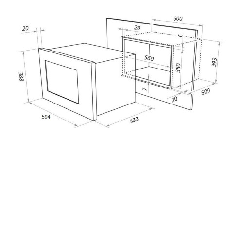 Микроволновая печь AKPO MEA 82008 MEP02 IX
