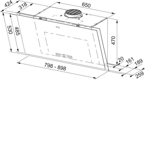 Вытяжка FRANKE FMA 2.0 PRO 907 BK (330.0682.357)
