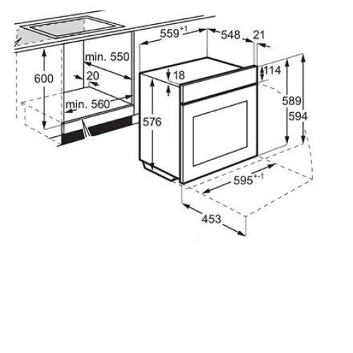Духовой шкаф ELECTROLUX EOD5F71X