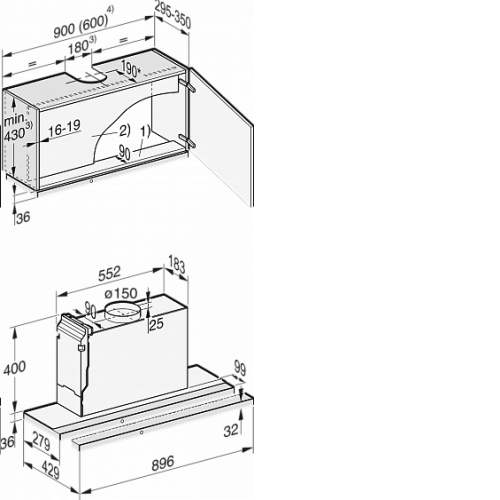 Вытяжка MIELE DAS 4931
