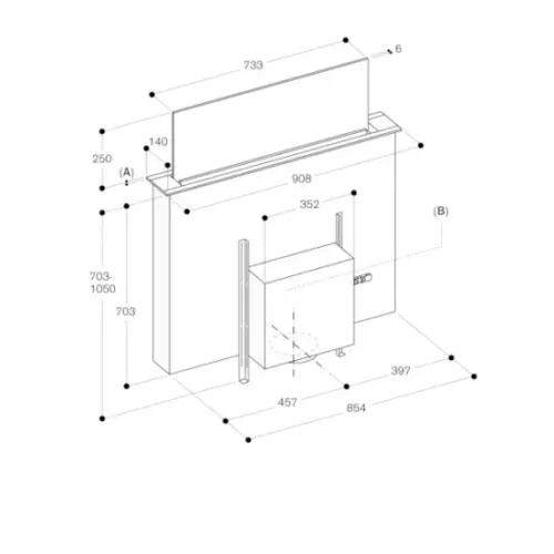Вытяжка GAGGENAU AL200190