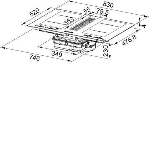 Варочная поверхность FRANKE FMA 8391R HI (340.0705.336)