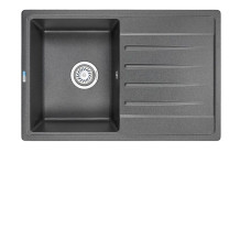 Кухонная мойка GRANULA ST-7602 графит
