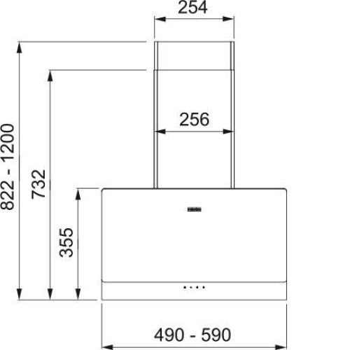 Вытяжка FRANKE TEMPER 60 WH/SS (330.0712.117)