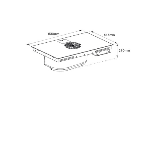 Варочная поверхность BERTAZZONI P804ICH2M37NT