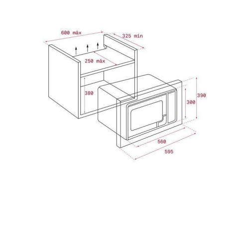 Микроволновая печь TEKA ML 8200 BIS WHITE (112060002)