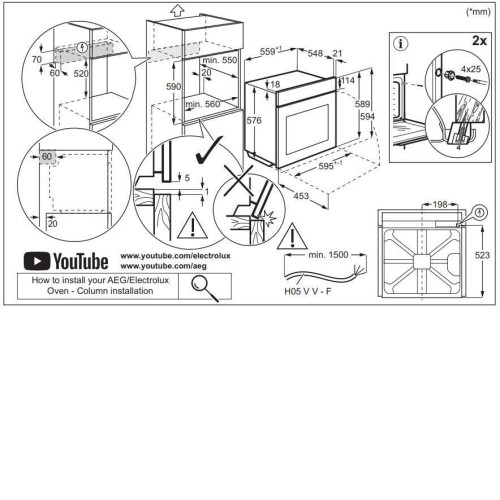 Духовой шкаф ELECTROLUX EOE8P39WX