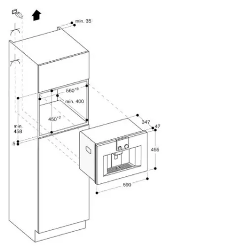 Кофемашина GAGGENAU CMP250102
