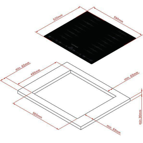 Варочная поверхность KUPPERSBERG ICS 644