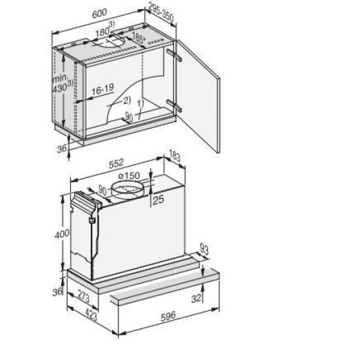 Вытяжка MIELE DAS 4620 EDST