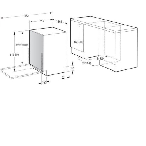 Посудомоечная машина GORENJE GV693B67AD