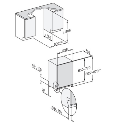 Посудомоечная машина MIELE G 7180 SCVi EDST