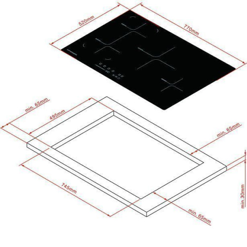 Варочная поверхность KUPPERSBERG ICS 804