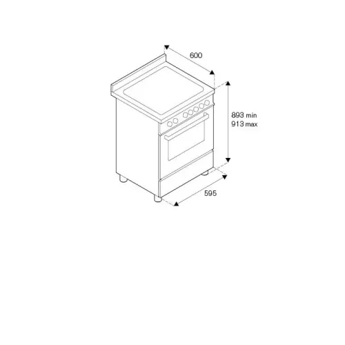 Плита BERTAZZONI PRO64I1EXT