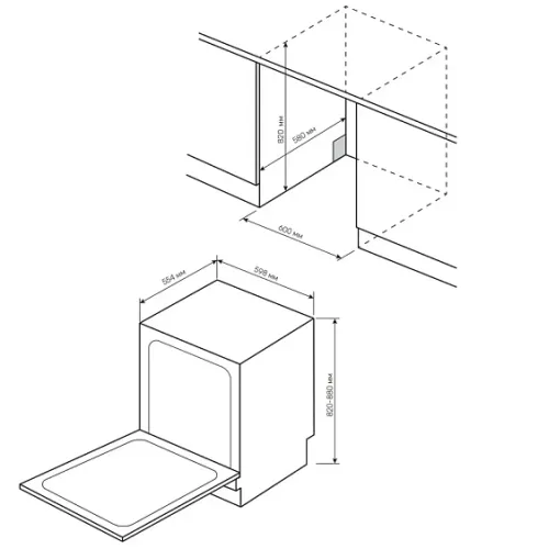 Посудомоечная машина KUPPERSBERG GHL 6030