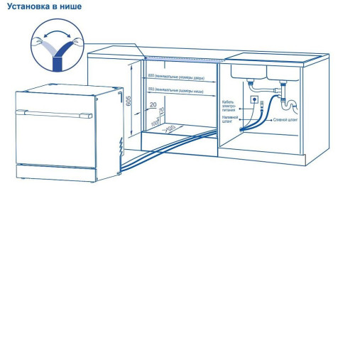 Посудомоечная машина HAIER HDWI8-58BK3RU