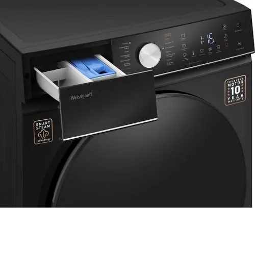 Стиральная машина WEISSGAUFF WMD 61211 D Inverter Steam Matt Black