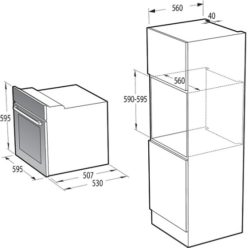 Духовой шкаф GORENJE BO6725E02ABG