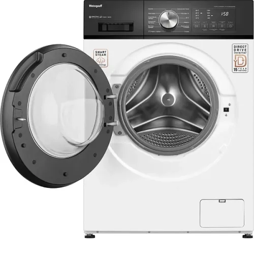 Стиральная машина WEISSGAUFF WM 45127 Direct Drive Inverter Steam