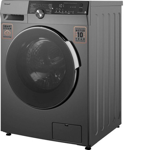 Стиральная машина WEISSGAUFF WM 59412 DC Inverter Steam Silver