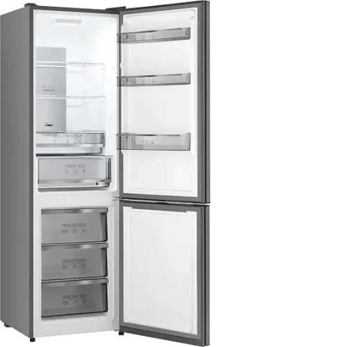 Холодильник WEISSGAUFF WRK 2000 Total NoFrost Inverter Bru Steel Glass