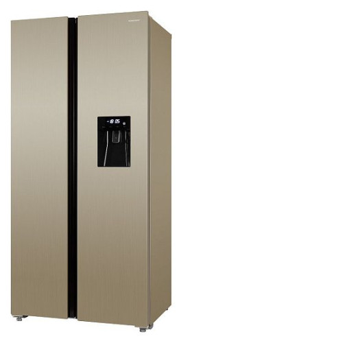 Холодильник NORDFROST RFS 484D NFH inverter шампань