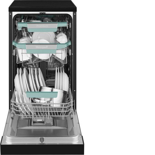 Посудомоечная машина WEISSGAUFF DW 4539 Inverter Touch AutoOpen Black